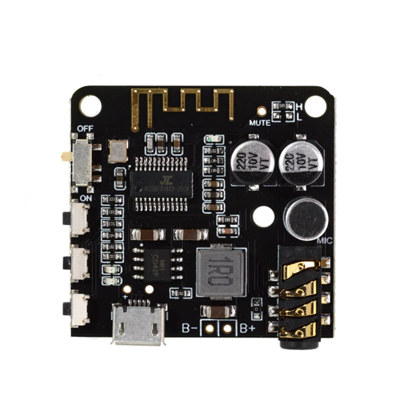 

Bluetooth 5.0 Audio Receiver Board Module DIY Lossless MP3 Decoder for Headphones VDX99