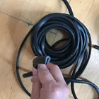 Уплотнительная резиновая уплотнительная лента 7 мм x 10 мм с U-образным скэп-каналом и черной кромкой