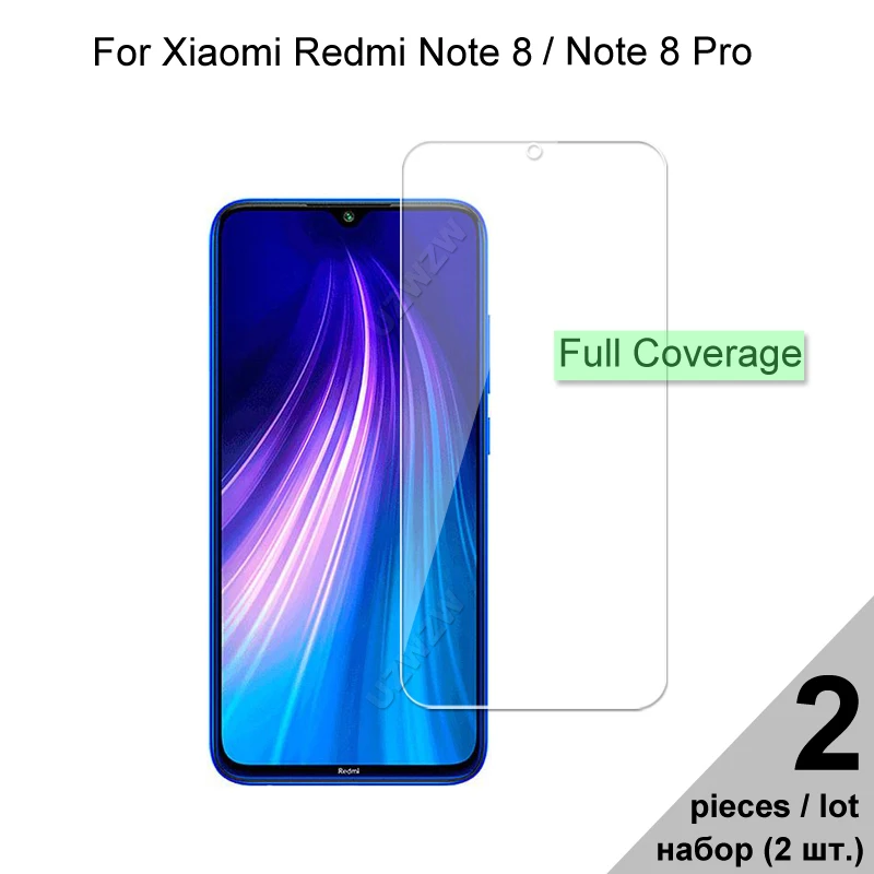 

Закаленное стекло для Xiaomi Redmi Note 8 Pro / Note 8, полное покрытие, защита экрана, Защитное стекло для Xiaomi Redmi Note 8 Pro