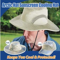hot selling arctic cap cooling ice cap sunscreen hydro cooling bucket hat arctic hat with uv protection keeps you cool
