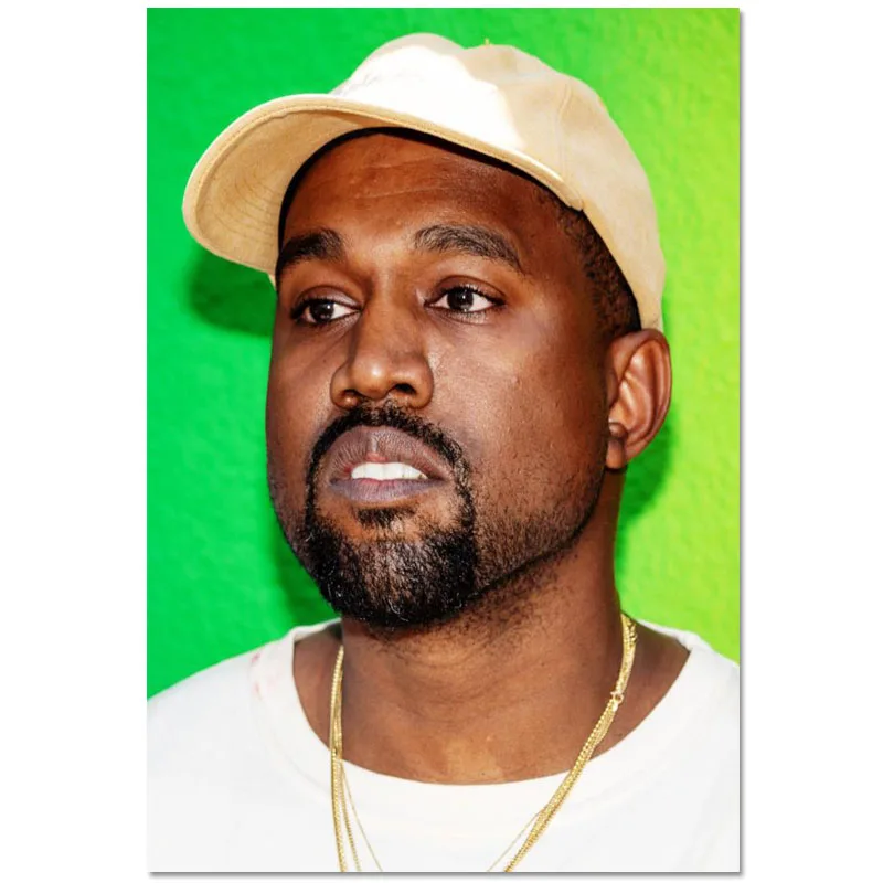 Пользовательский певец музыкальный продюсер бизнесмен Канье Запад картина для