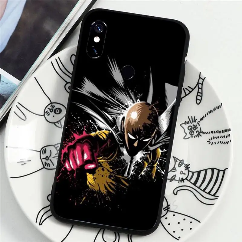 

One Punch Man Japan anime Phone Case For Xiaomi Redmi note 7 8 9 t k30 max3 9 s 10 pro lite