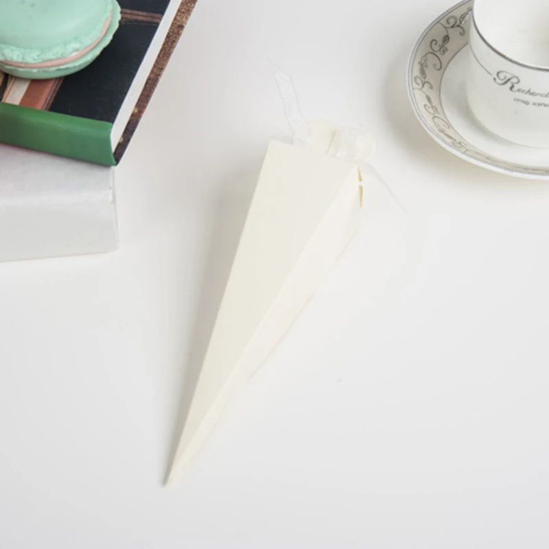 50 шт. упаковочная коробка для мороженого с лентой | Дом и сад