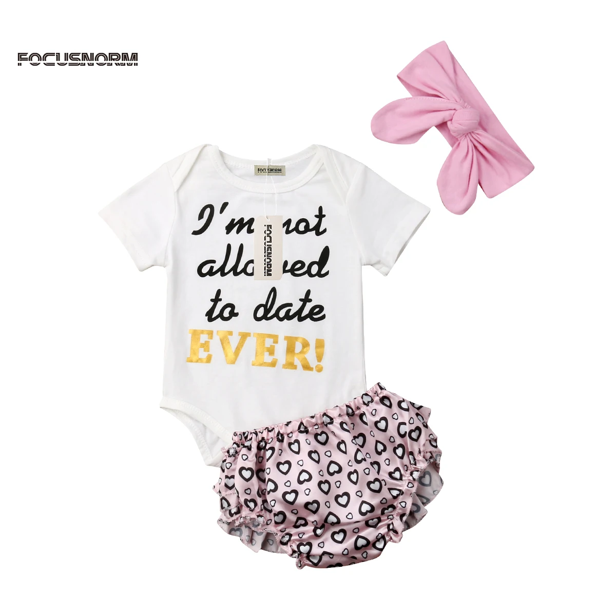 2019 новый весенний комбинезон для новорожденных девочек топы штаны повязка на