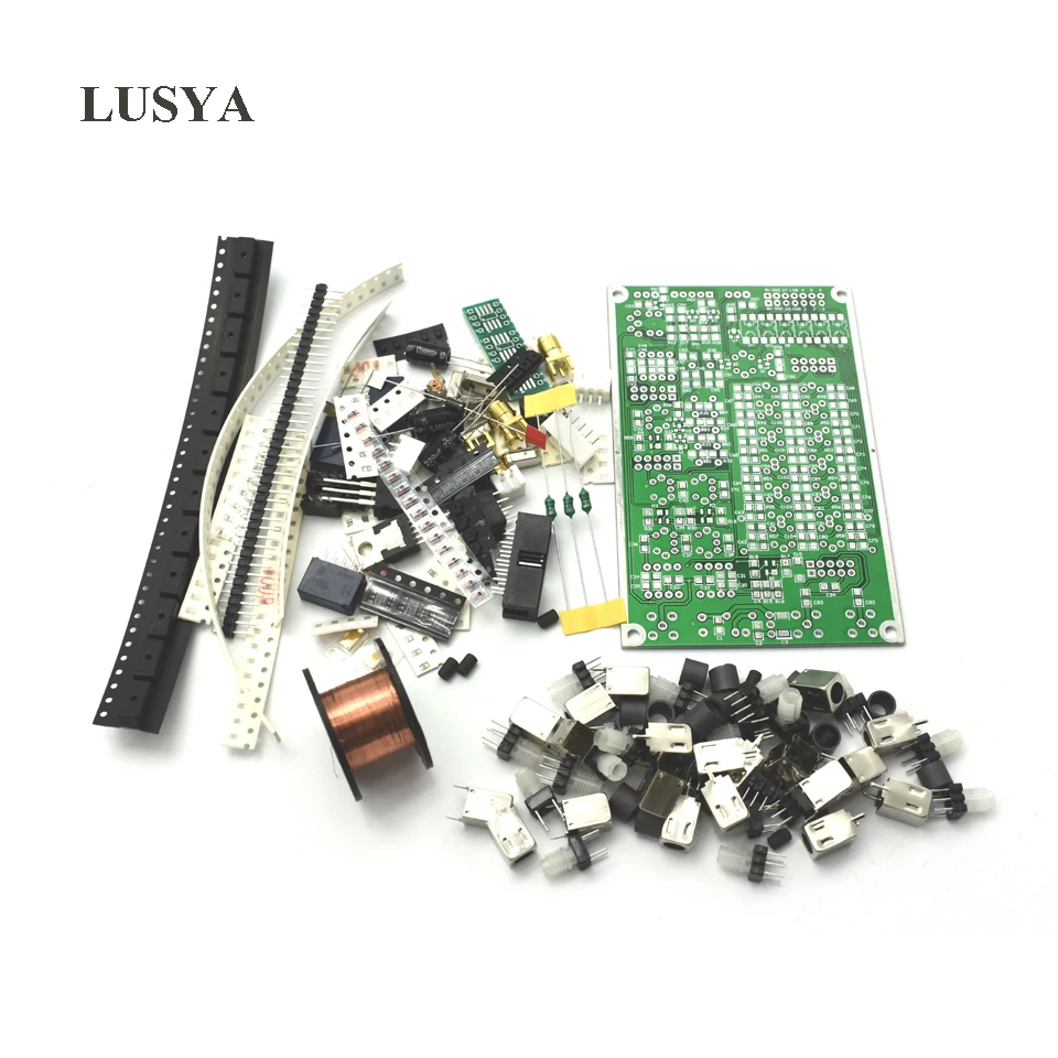 Lusya 6-band HF SSB Shortwave Radio Shortwave Radio Transceiver Board DIY Kits C4-007
