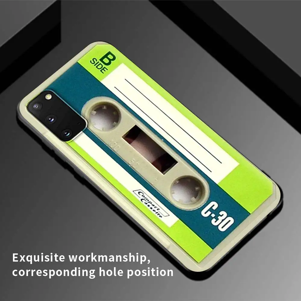 

Case For Samsung Galaxy A51 A71 A21s A31 A12 A41 A11 A72 A52 A32 5G A01 A91 A21 Black Shell Phone Covers Retro Camera Games
