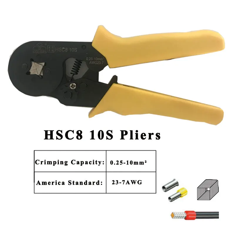 Мини-плоскогубцы электрический провод для прессовочной машины трубчатые