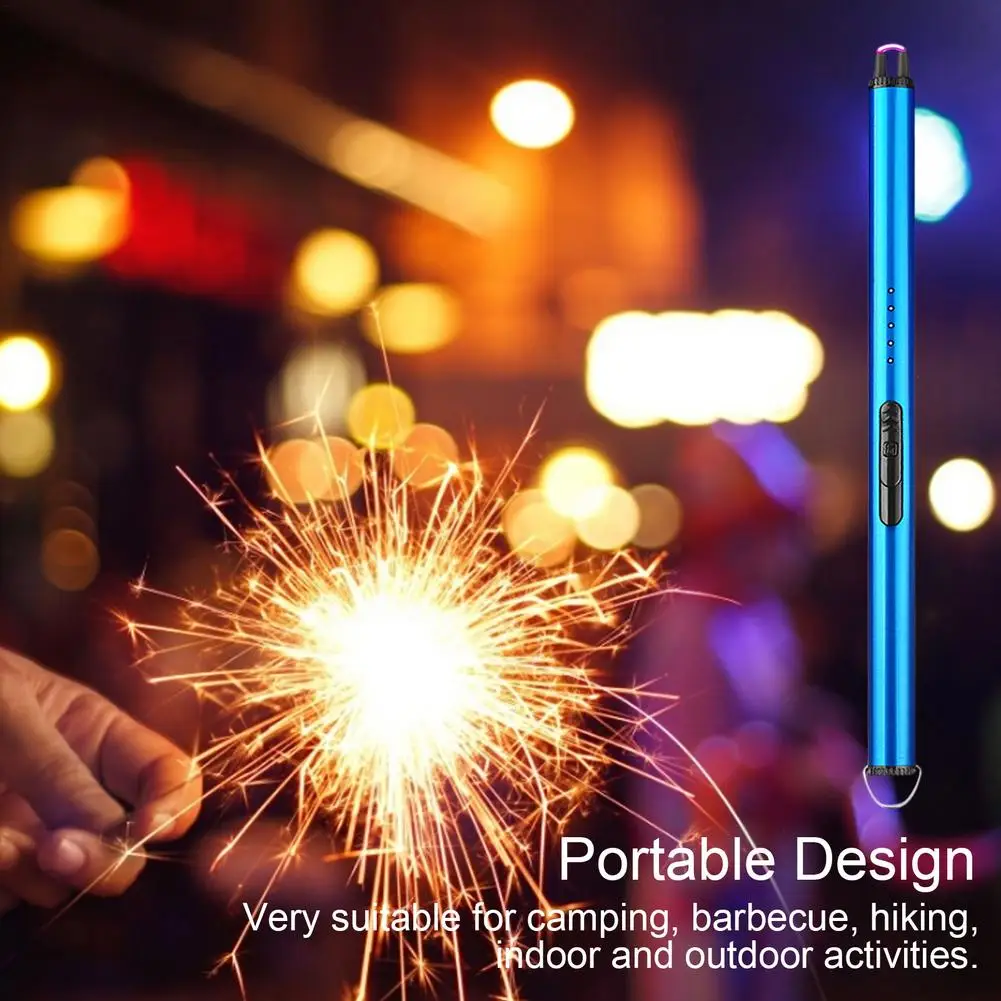 

Electric Arc Lighting Tool With Hook USB Rechargeable Durable Windproof Lighter Candle Gas Stove Outdoor Barbecue BBQ Igniter