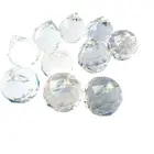 Высокое качество 20 мм 50 шт. ААА Хрустальные Граненые Шарики подвески для люстры хрустальная лампа Призма фэншуй DIY ловец солнца шары Декор