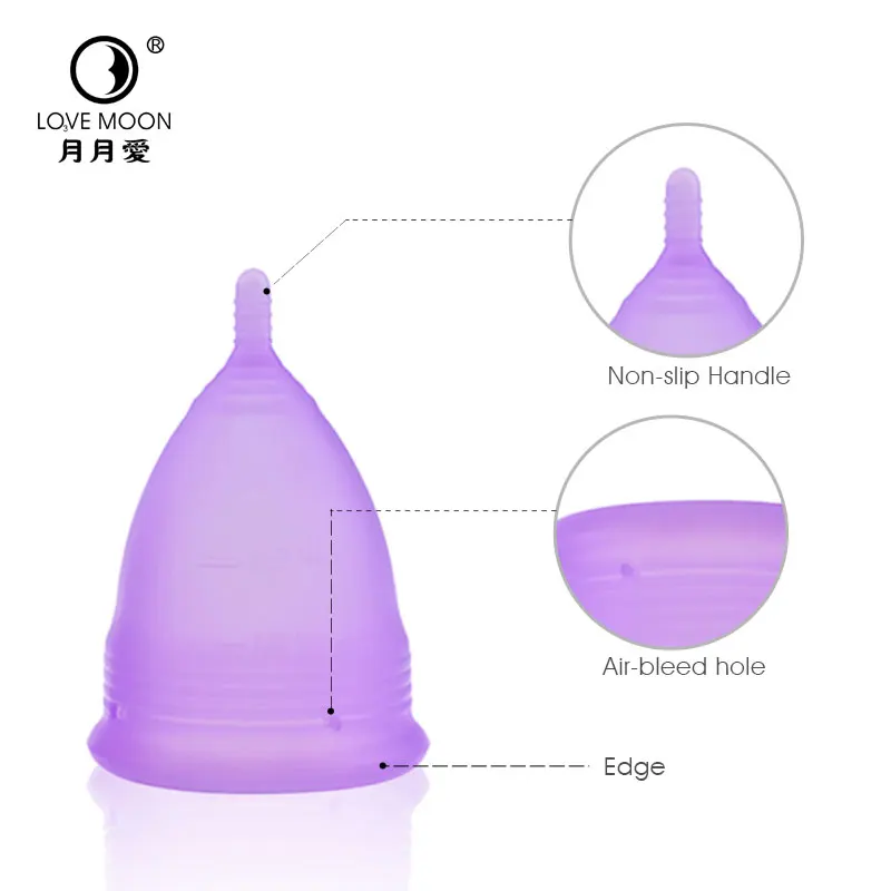 500 шт. менструальная чаша коллектор из медицинского силикона купе Men... женские