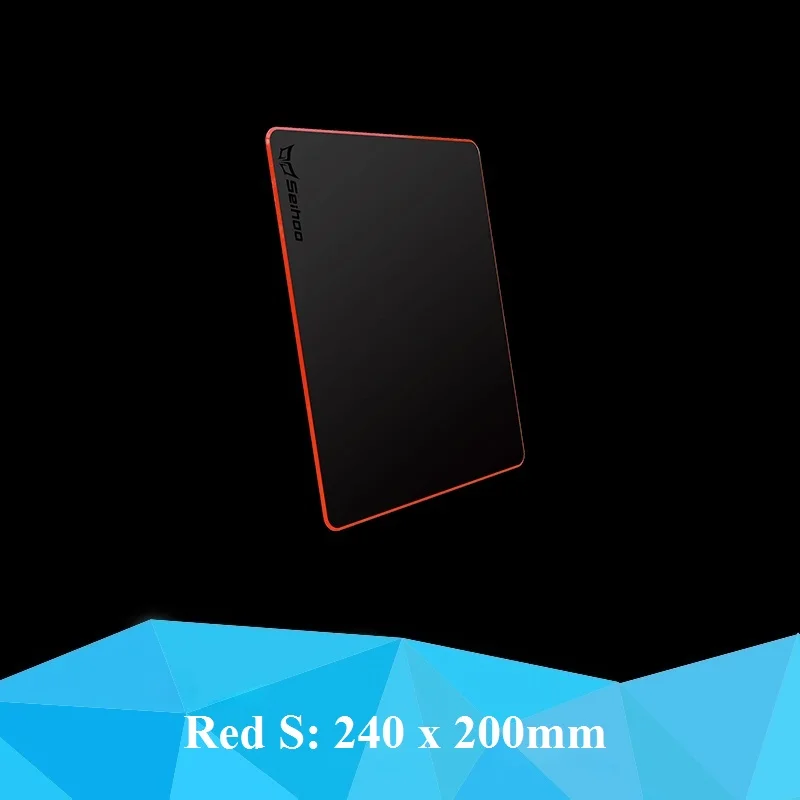 Red 240 Жесткий матовый гладкий резиновый коврик для мыши силиконовый нижний пластиковый большой размер игровой коврик для мыши Индивидуальный Коврик для мыши - Цвет: Red 240