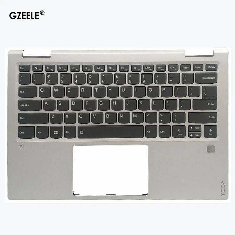 Teclado do Portátil para Lenovo Novo Yoga 720-13ikb Eua Teclado Palmrest Superior Case Backlight 720 720-13 Ikb