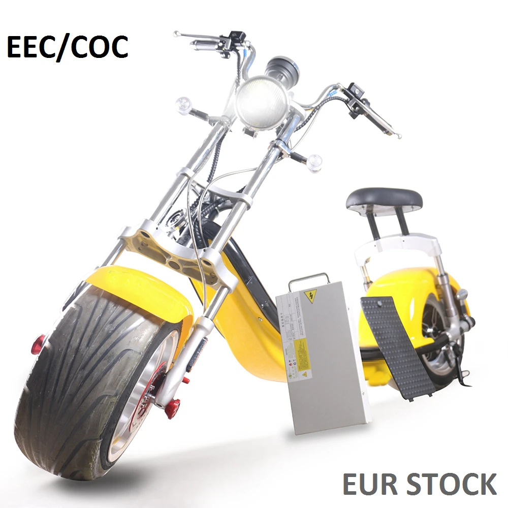 Электрические скутеры Citycoco для взрослых SC14 COC City Coco скутер с расширяемой батареей