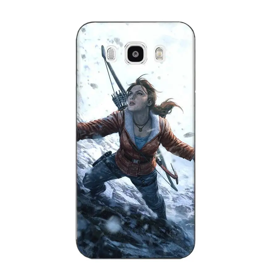 Для Samsung Galaxy Note 5 8 9 S3 S4 S5 S6 S7 S8 S9 S10 5G mini Edge Plus Lite Мягкий чехол из ТПУ Rise Of The Tomb Raider |