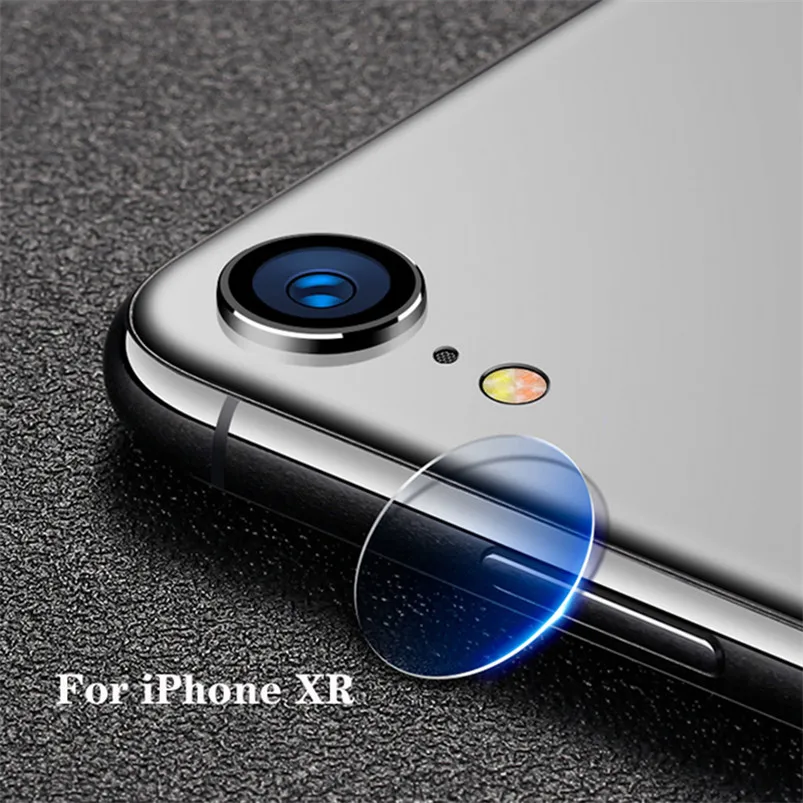 For iPhone XR 2 шт. пленка для объектива камеры из закаленного стекла для iPhone 7 8 Plus 10 X XR XS Max защита заднего экрана телефона для iPhone 7 Plus стеклянная пленка - Цвет: For iPhone XR