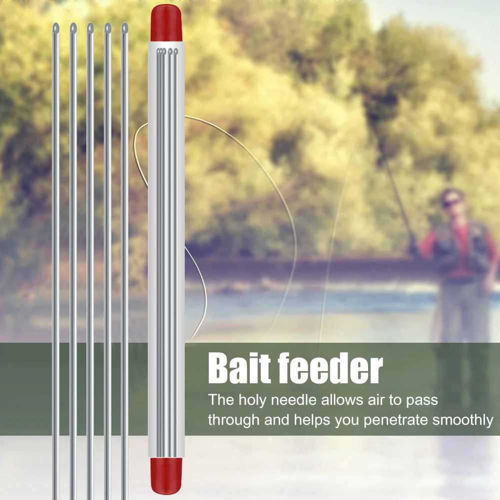 

5 шт. быстрозатягивающие иглы для дождевого червя, полые газовые иглы, рыболовные инструменты, червь, приманка, игла бурильщик, не выпускает