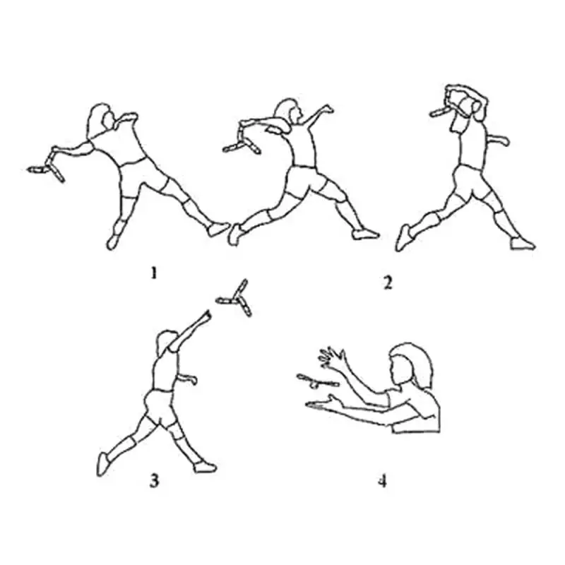 

Wooden Boomerang Toy Throwback V Shaped Flying Disc Funny Throw Catch Interactive Toy Outdoor Fun Game Entertainment Equipment