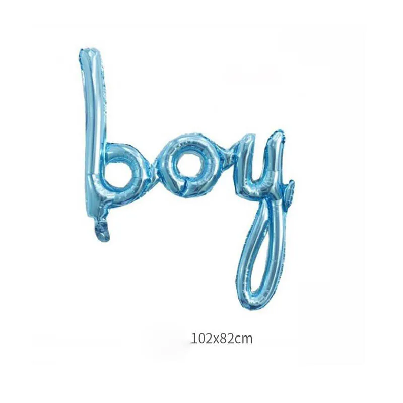 Фольгированные воздушные шары Twins розового золота с надписью One Boy Girl Baby Shower для 1