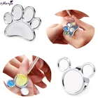 Monja 2 стиля мышь Форма следов лак для ногтей цветная палитра УФ-гель для дизайна ногтей пластина для хранения рисования инструмент для маникюра