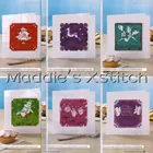 CD007 14ct Набор для вышивания крестиком карты посылка поздравительная открытка рукоделия вышивка ремесла для вышивания крестиком, ручная работа с Наборы Рождественский подарок