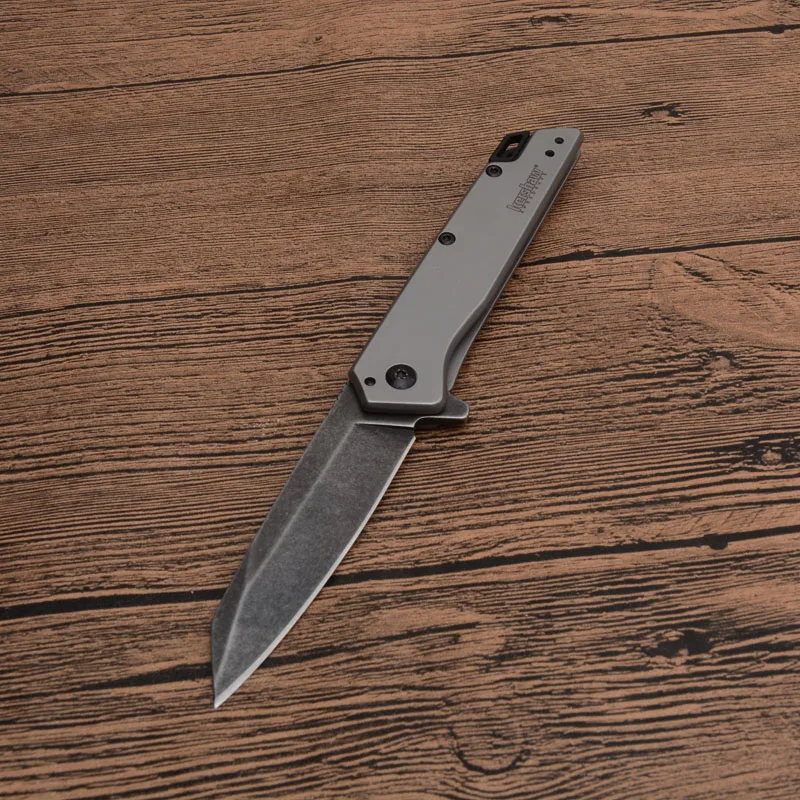 Складной карманный нож Kershaw 1365 8cr13mov лезвие авиационная алюминиевая ручка для
