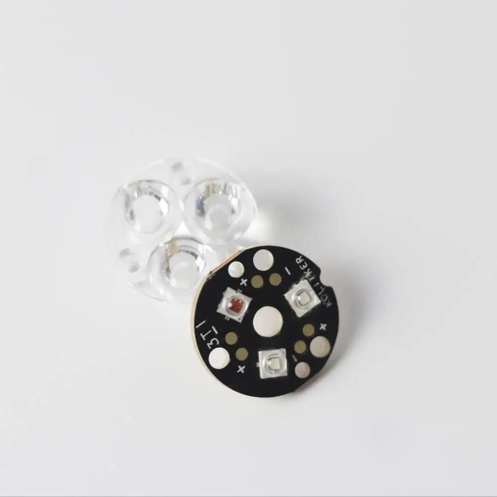 

Lightsaber-CREE XPE2 RGB LED with lens 20mm Size