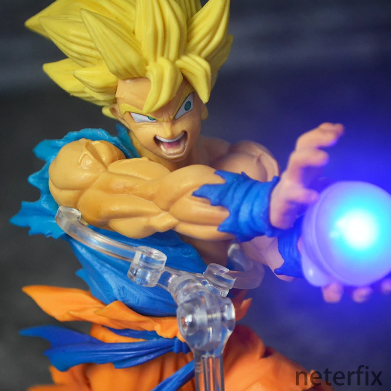 Супер Saiyan 2 Сон Гоку модель Dragon Ball Z Budokai Аниме Коллекция экшн 21 см фигурка ПВХ