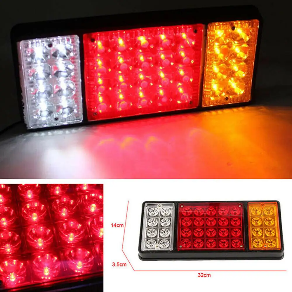 

1PCS 12V 36 LED Rear Tail Light Brake Stop Lamp Indicator Trailers Truck Van 12V 36 LED Truck Tail Light