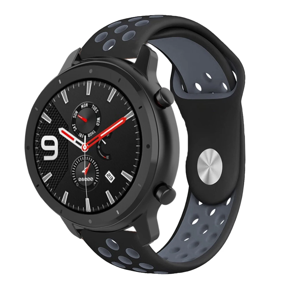 22 мм быстросъемный браслет для Huami Amazfit GTR 47 ремешок HUAWEI Watch GT Samsung Galaxy 46 Смарт