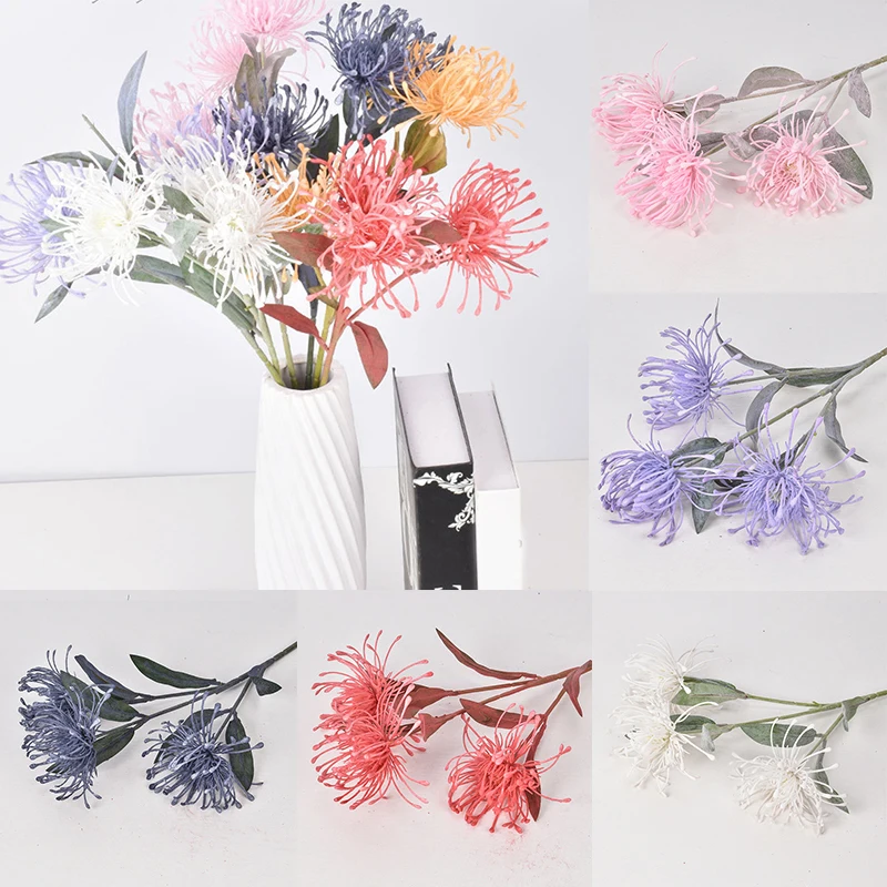 

Color Chrysanthemum Mori Floral Ornaments Photo Studio Decoration Multi-colored Wedding Decoration Artificial Chrysanthemum