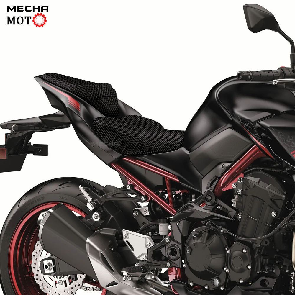 

For kawasaki z900 - 2021 Z 900 Seat Cushion Cover Motorcycle Net 3D Mesh Protector Insulation Cushion Cover
