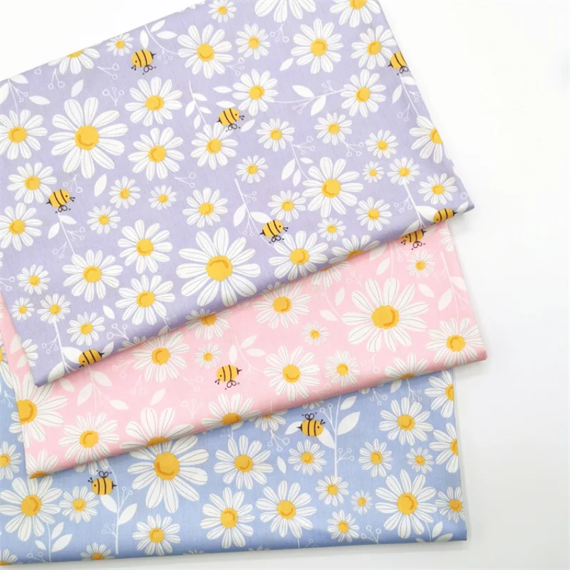 160x50 см весна-лето цветочный Новый Чистый хлопок твиловая швейная ткань