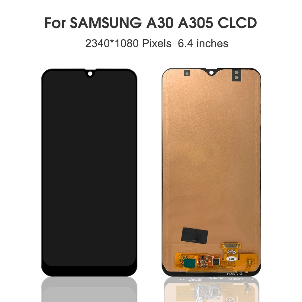 2022 A30 Lcd For Samsung Galaxy A30 A305/DS A305F A305FD A305A LCD Display Touch Screen Digitizer Replacement For Samsung A30 enlarge
