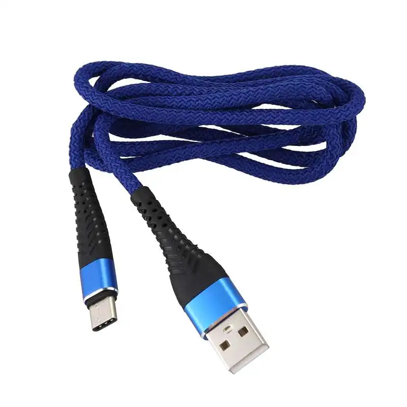 Кабель Usb Type C 1 упаковка (3 фута) нейлоновый Плетеный usb кабель A для зарядного