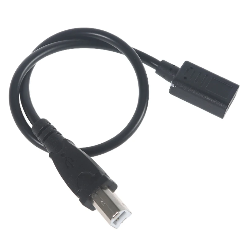 

Printer Cable Replacement Type-C to USB B Adapter Data Transfer Wire for Scanner 32cm Length Printer Cable
