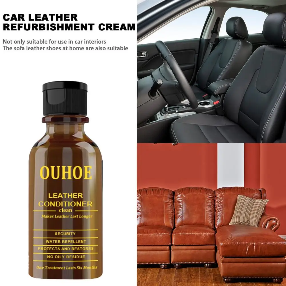 30ML/100ML Leather Repair Cleaning Beeswax Agent Car Seat Furniture Sofa Shoes Purses Refurbish Automvtis Polishing Wax |