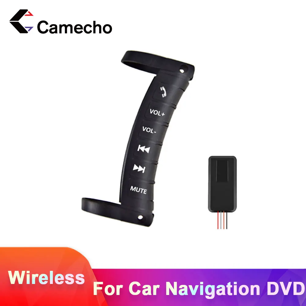 Cmaecho Universal remote control Car steering wheel button remote control car navigation DVD 2 din android Bluetooth wireless