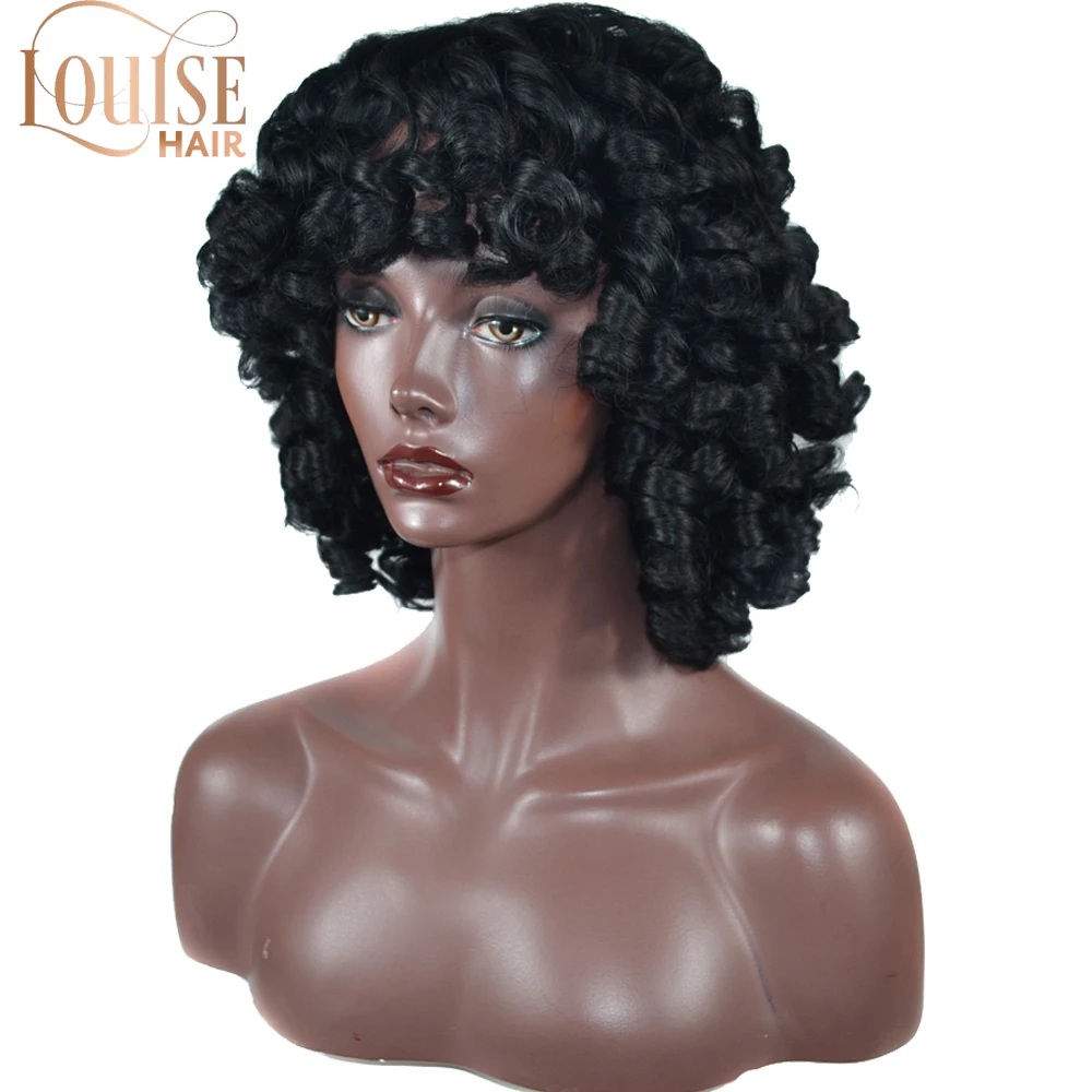 Короткие волосы от Louise короткие свободные волнистые вьющиеся термостойкие