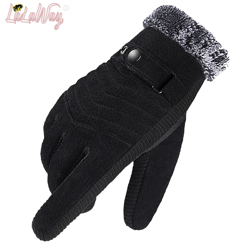 Зимние перчатки для сенсорного экрана водонепроницаемые и ветрозащитные
