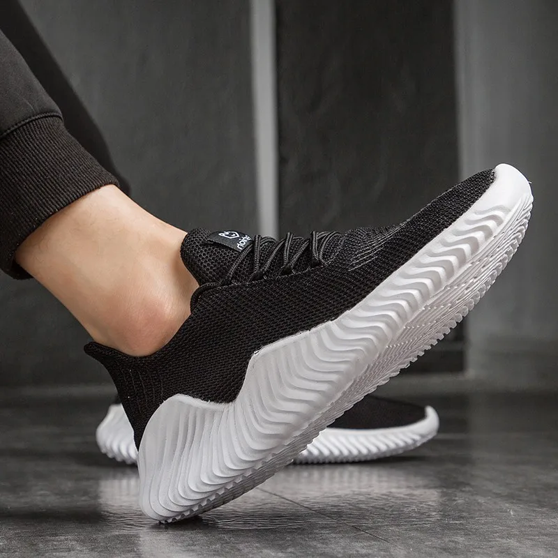 Мужские кроссовки 2020 модная теннисная обувь для мужчин удобная сетчатая на