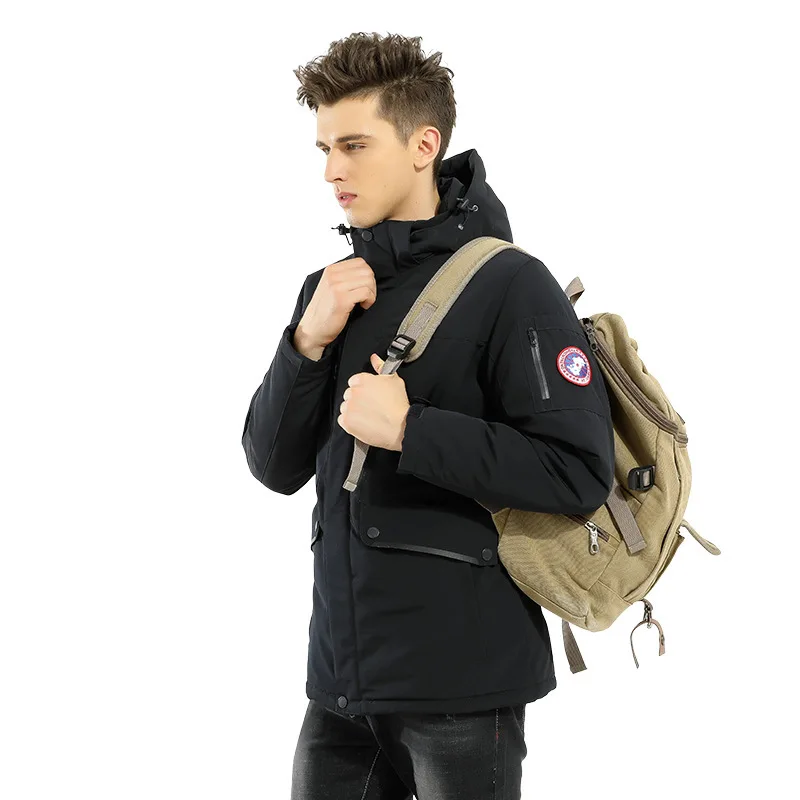 Новый стиль 2019 Мужская Уличная хлопковая стеганая одежда водонепроницаемая