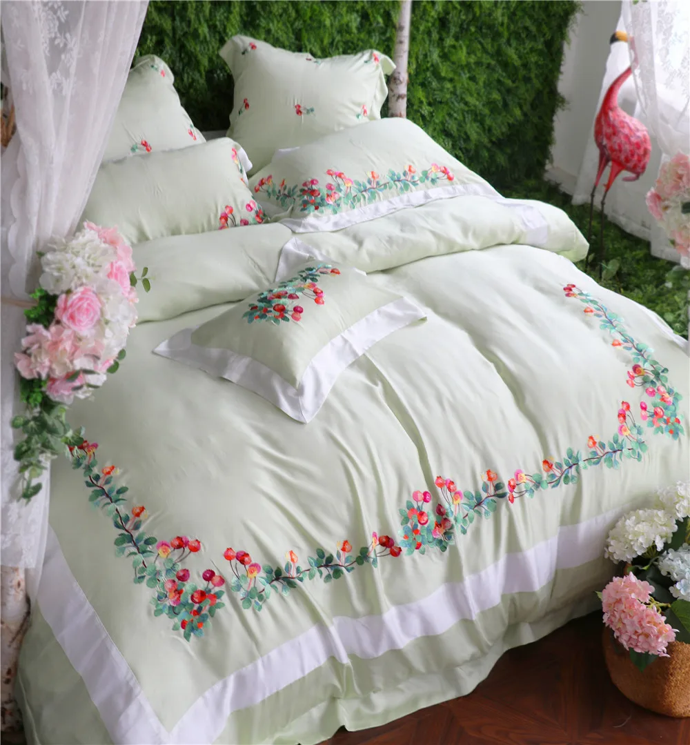 2019 сезон: весна–лето светильник зеленый 60 Двусторонняя Тенсел набор из четырех