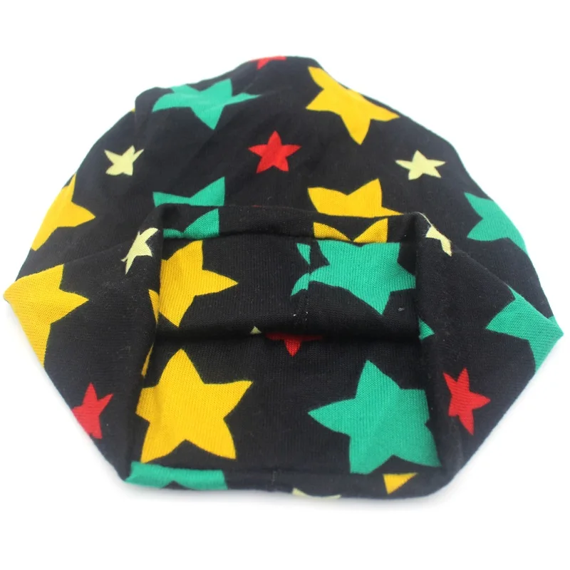 Ditpossible cute star print beanies skullies caps for women girls autumn winter hat scarf wrap neck warmer scarves hats | Аксессуары для