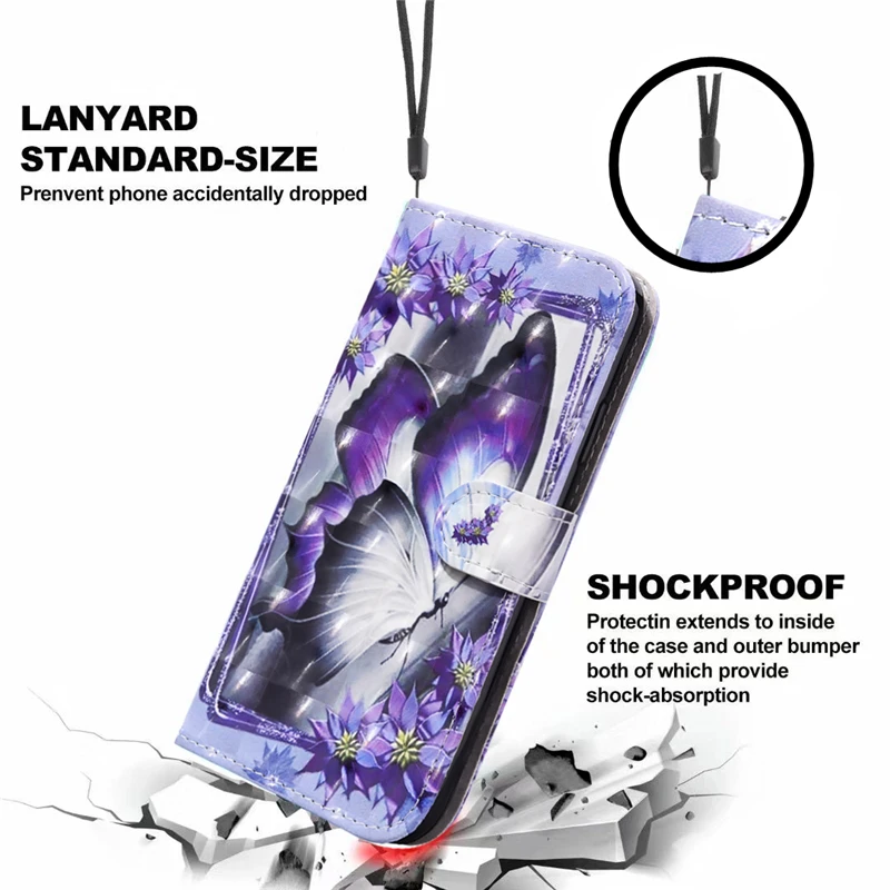 

3D Leather Case for Samsung Galaxy S20 S 20 Plus Ultra 20Plus 20Ultra GalaxyS20 S20Ultra Wallet Cover Flip Case Phone Bag Fundas