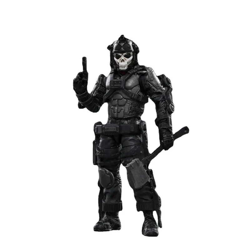 

JOYTOY 1/18 Action Figures 4Inch Skeleton Forces-Grim Reaper's Vengeance A B C Dark Source Collection Collection Military Model