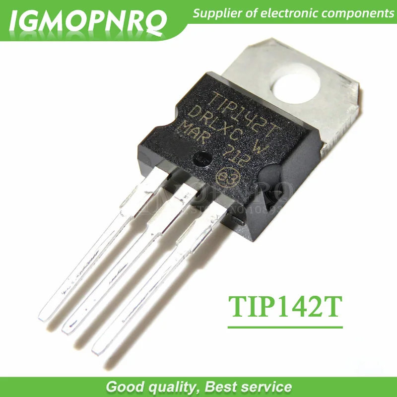 10 шт. TIP142T TIP142 100 в/15 А TO-220 новый оригинальный | Электронные компоненты и