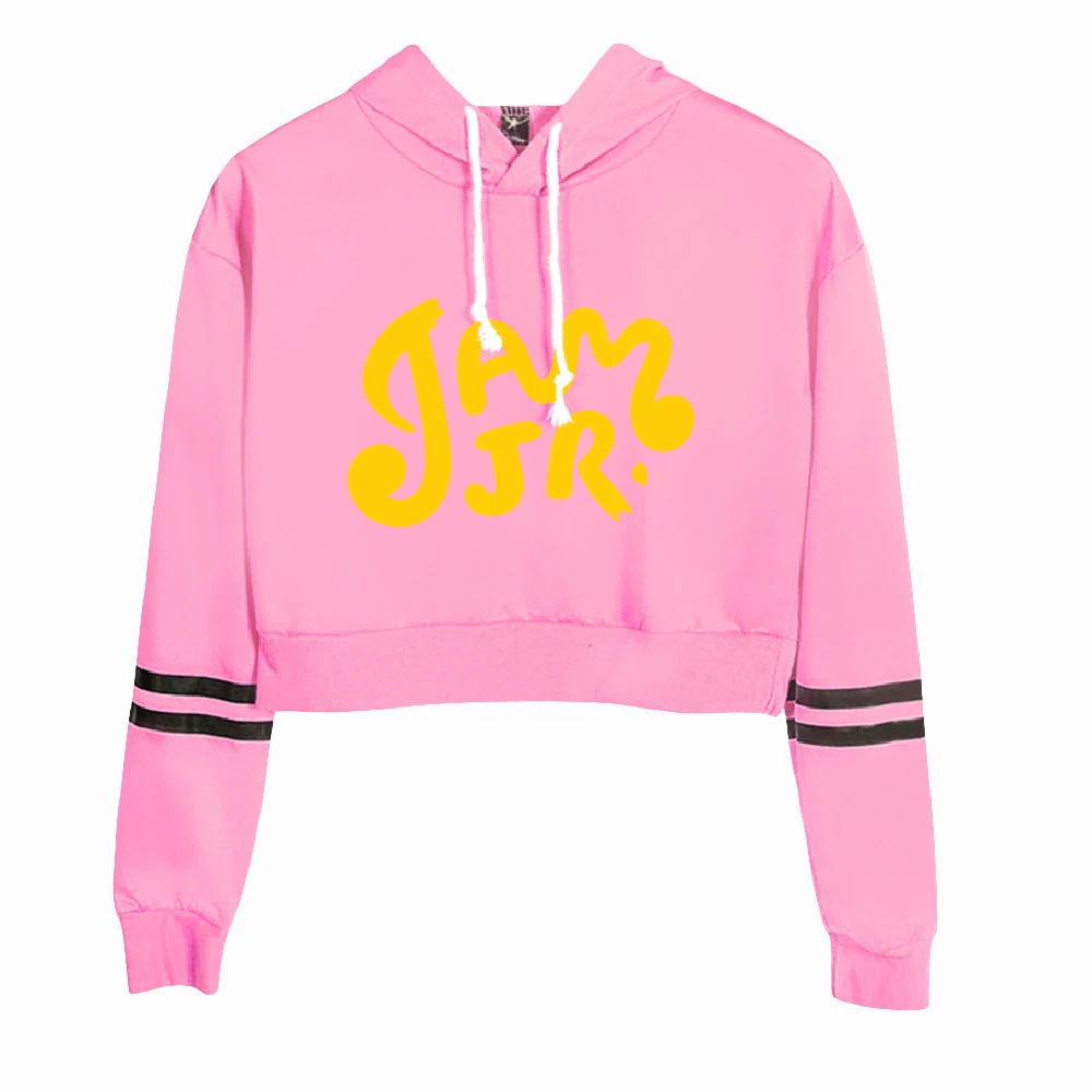 

WAWNI Jam Jr High Waist Sweatshirt Hip Hop High Waist Sweatshirts Unique Hoody Harajuku Sexy Hoodies Sweatshirts New Hoody