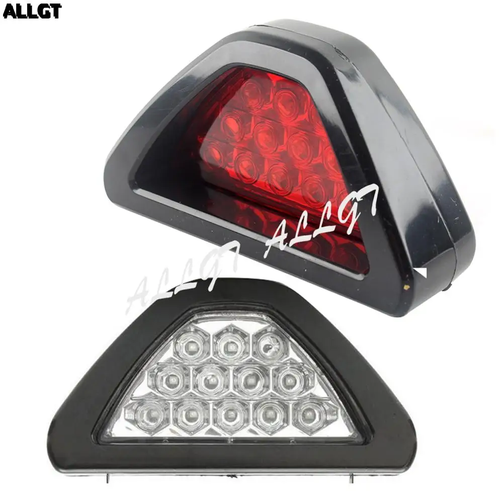 F1 Стиль автомобиля стоп-сигнал светильник 12-светодиодный задний фонарь Strobe Flash с