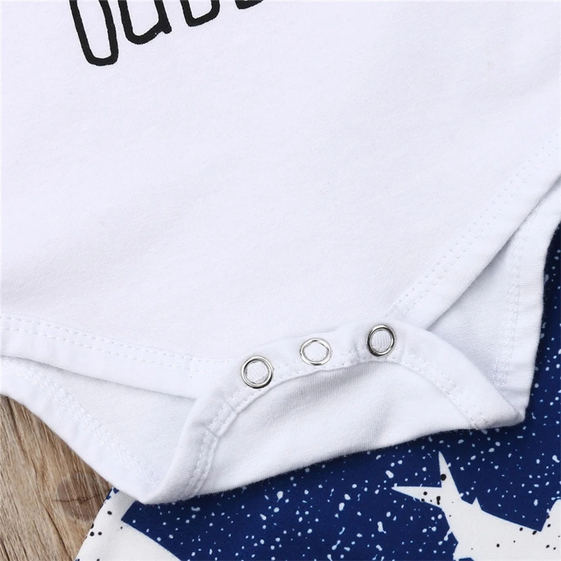 Newborn Infant Baby Girl Boy Letter Romper Tops+Pants Headband New Year Outfits Set Girls Suits Autumn Winter Clothes | Детская одежда