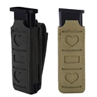 1000D Тактический Molle 9 мм подсумок для журналов кобура пистолет один Маг портативный чехол для Glock 19 21 Беретта 92 фонарик